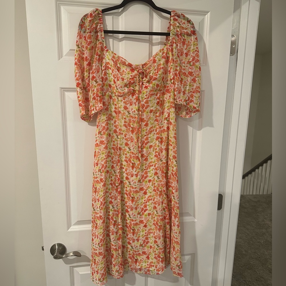 BCBG Floral Dress
